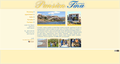 Desktop Screenshot of pansion-tina.novalja-pag.net