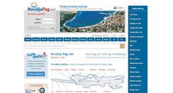 Desktop Screenshot of novalja-pag.net